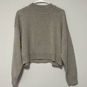 Grey HM Mockneck Sweater